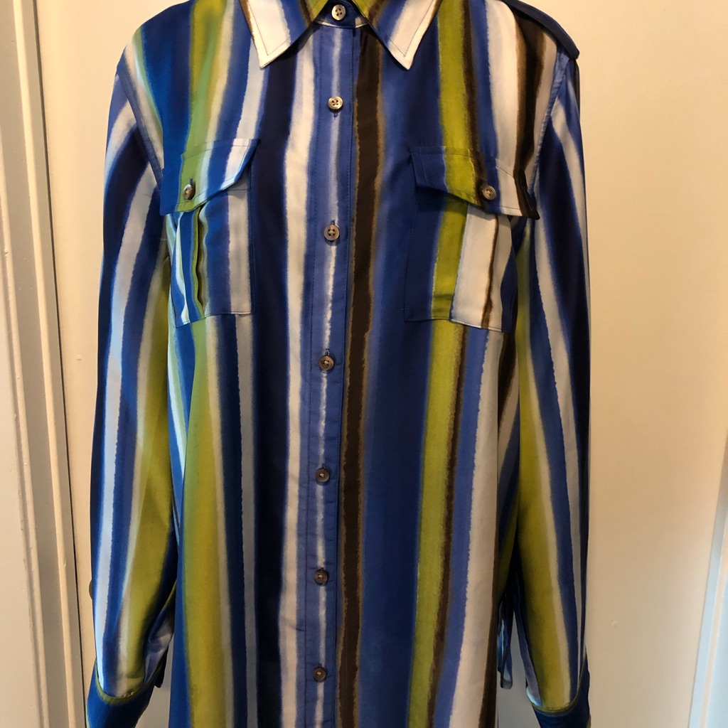 Tailored Front Button Blouse